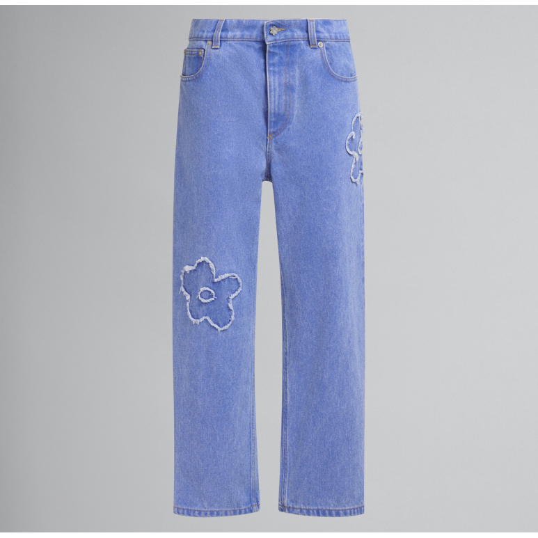 Jeans 'Boyfriend Patch Details' pour Femmes