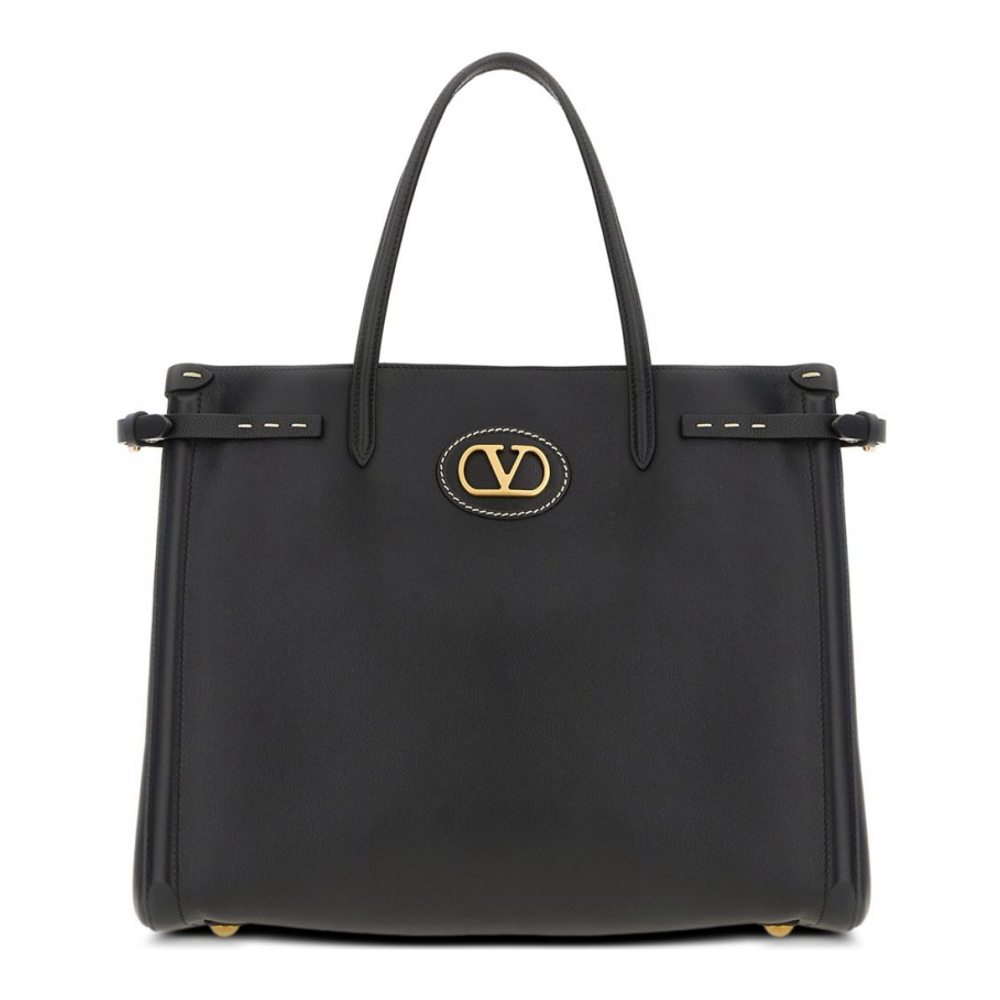 Men's 'Logo-Plaque' Tote Bag