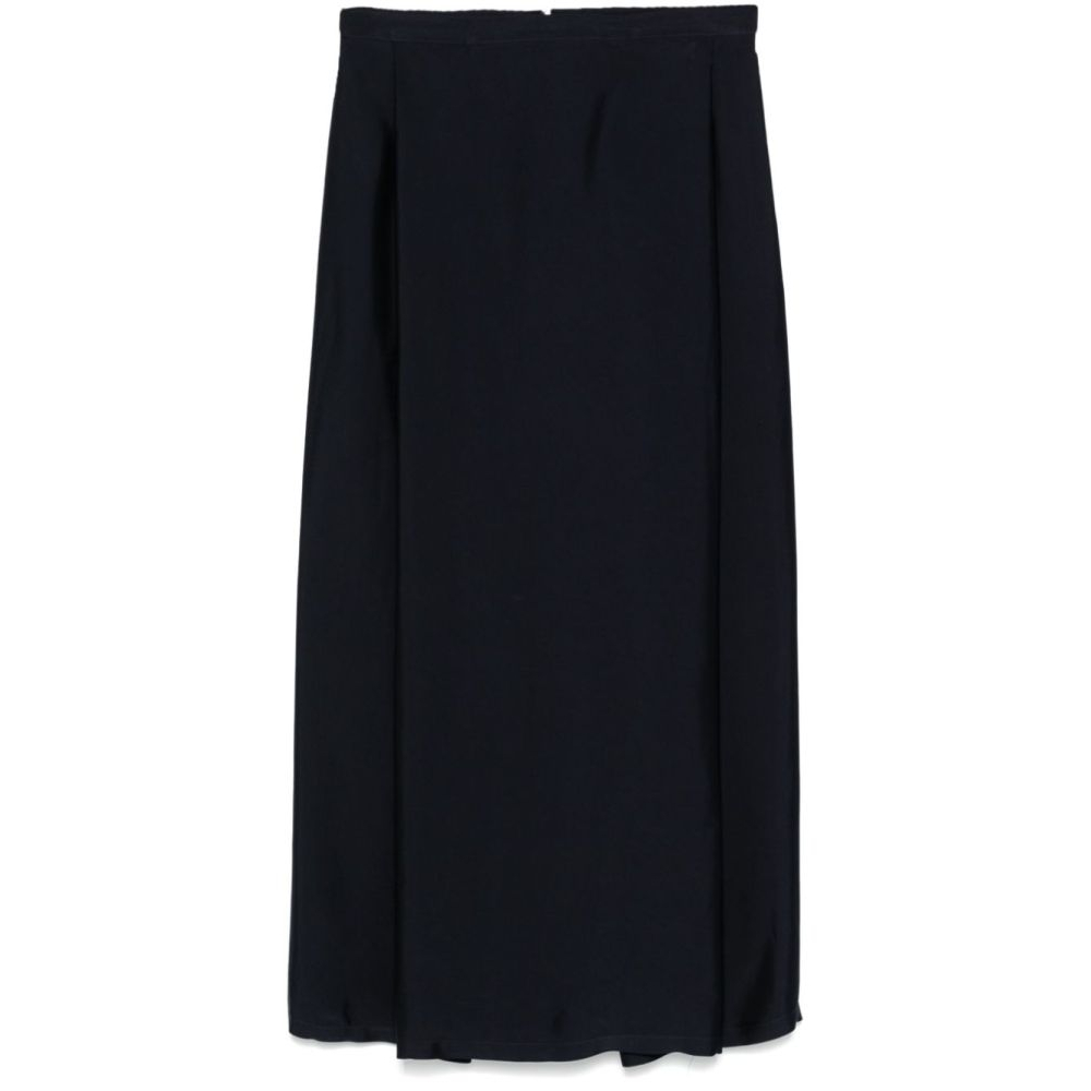 Jupe Midi 'Pleat-Detail' pour Femmes