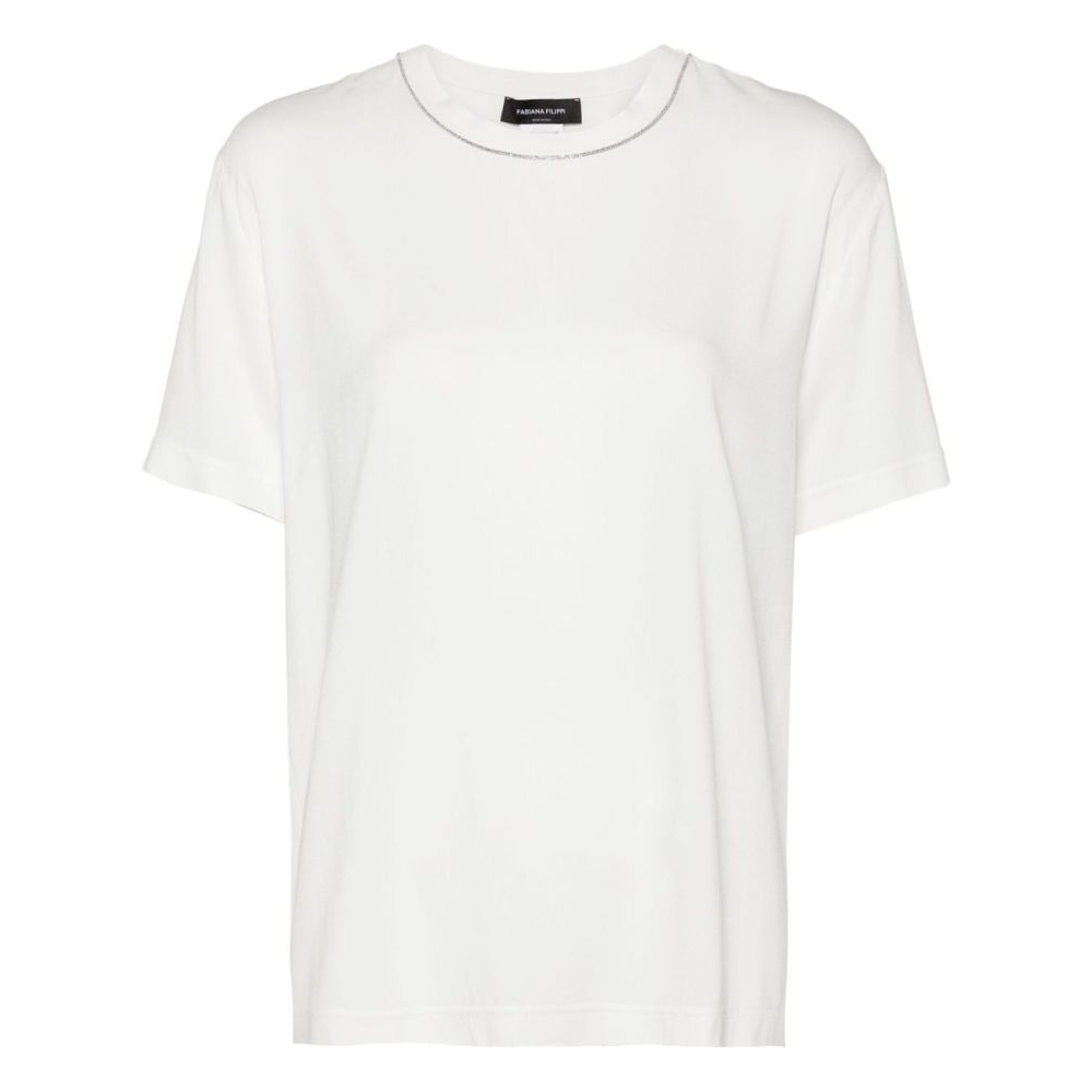 Top à manches courtes 'Sablé' pour Femmes