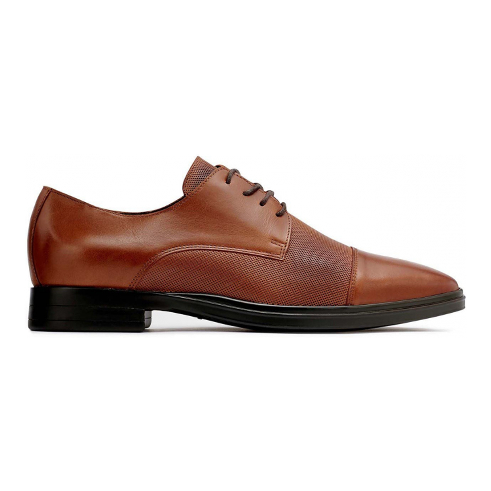 'Leather Cap Toe Derby' pour Hommes