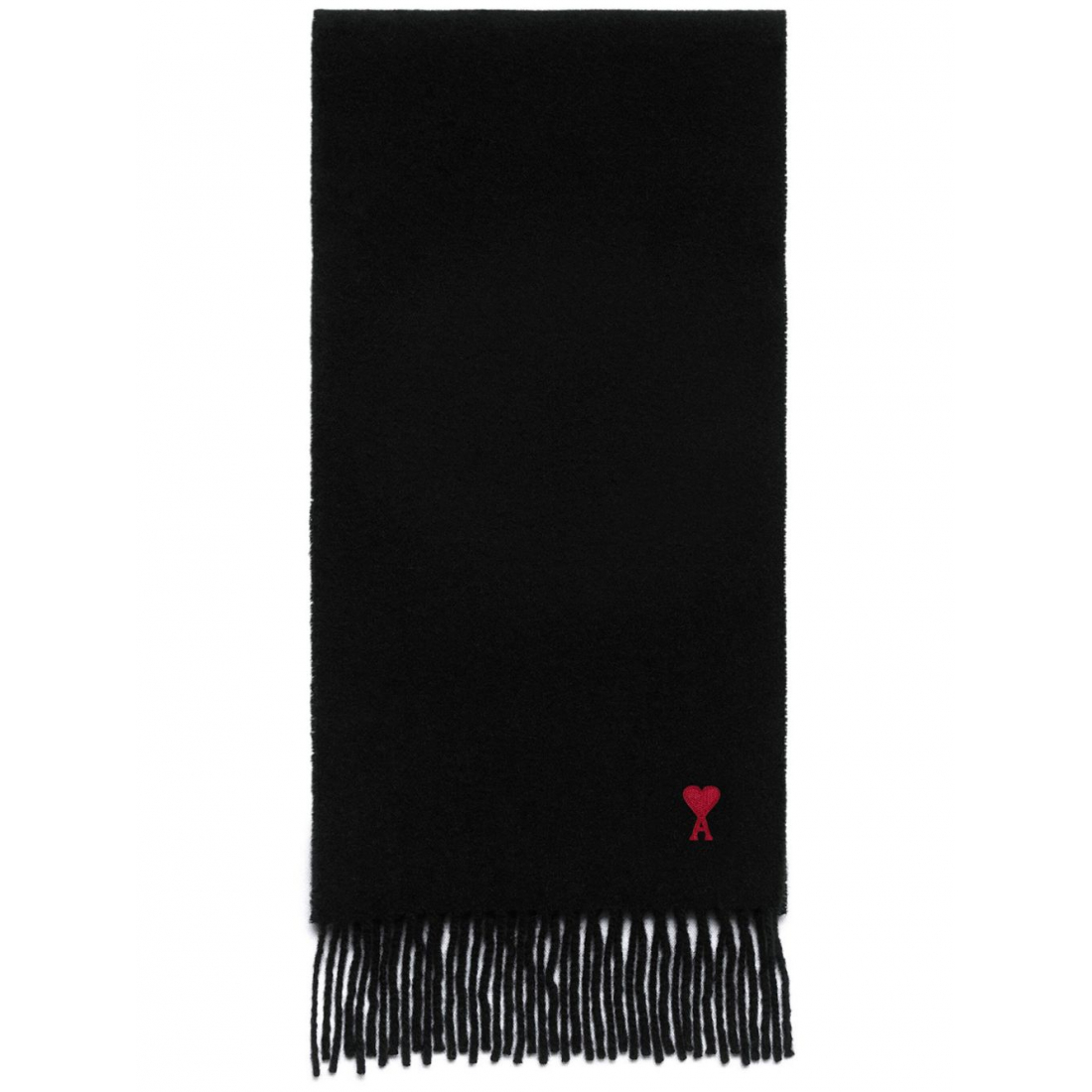 Écharpe en laine 'Ami De Coeur Fringed-Edge'