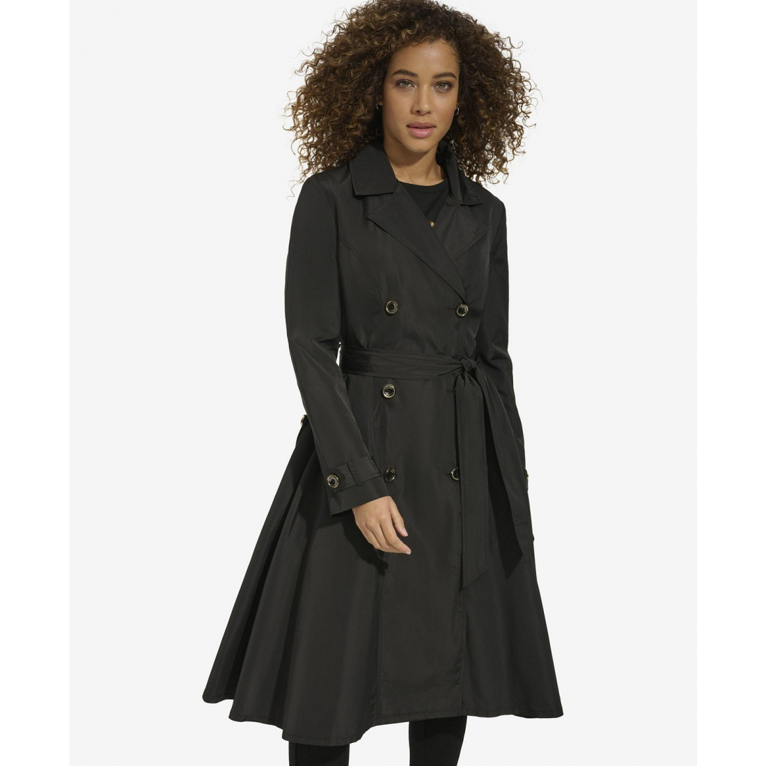 Trench 'Long Pleated' pour Femmes