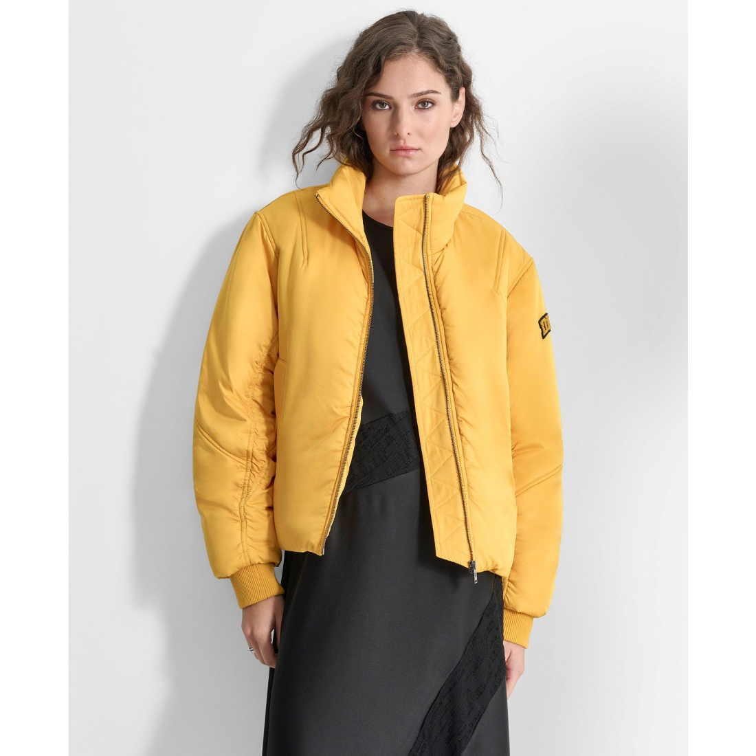 Blouson bomber 'Ruched' pour Femmes