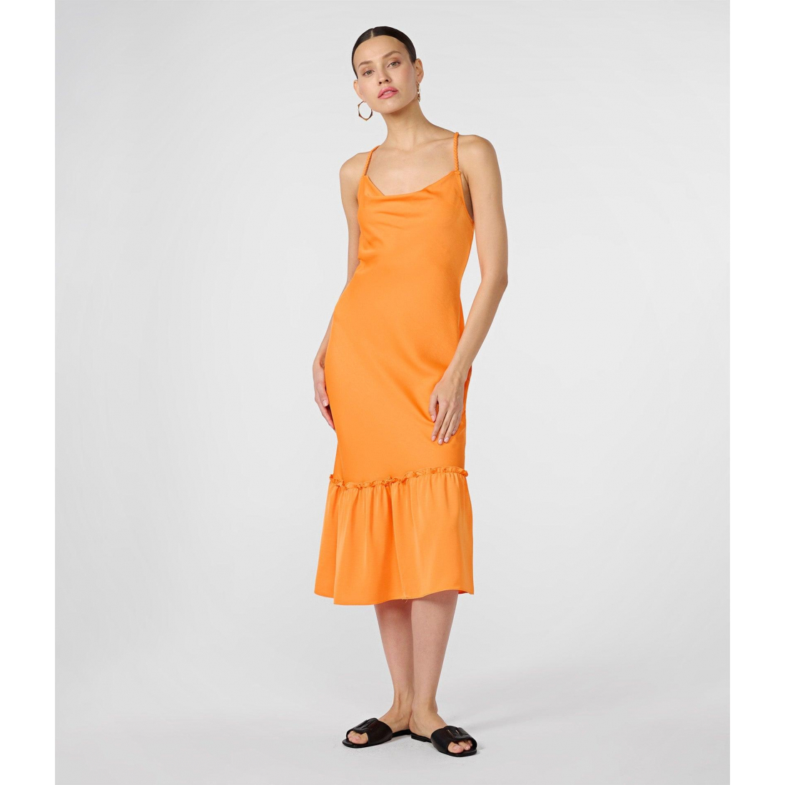 Women's 'Ruffle Bottom' Maxi Dress