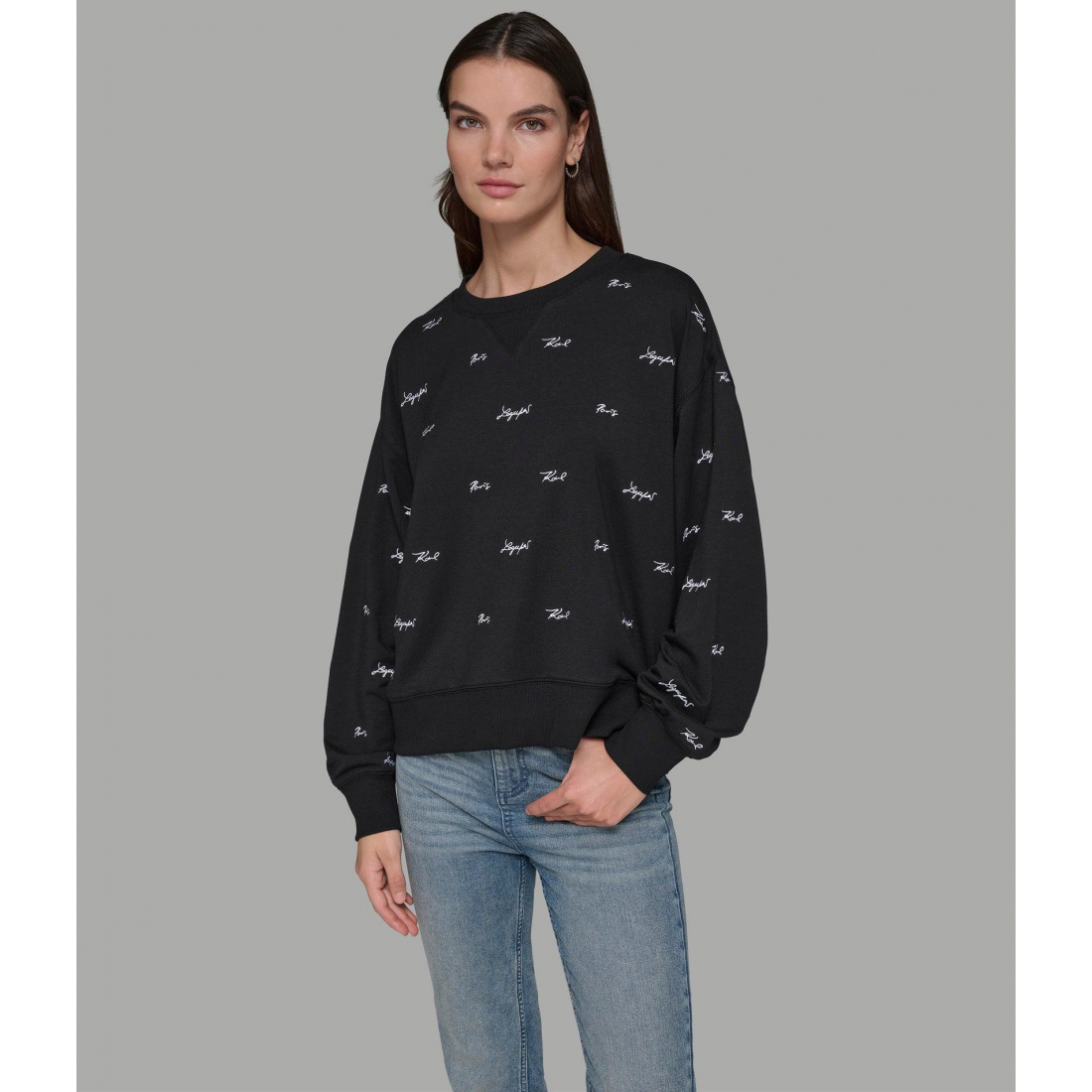 Women's 'Karl Signature Sweatshirt' Sweatshirt