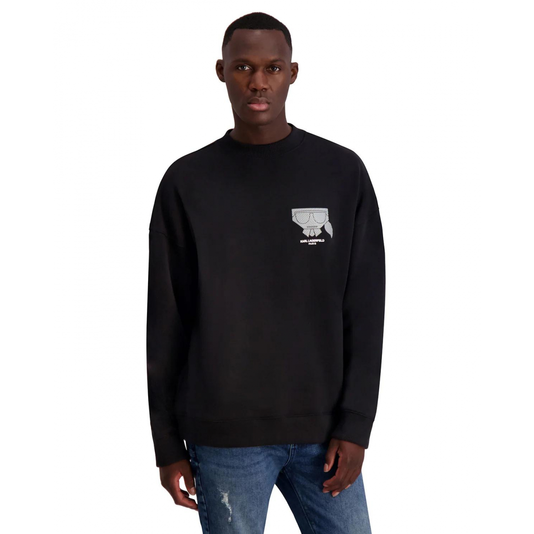 Men's 'Long Sleeve Karl Head Crew Neck' Sweatshirt