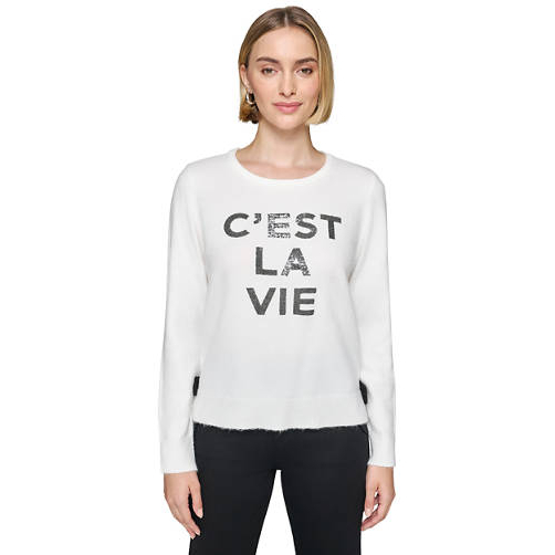 Women's 'C'est La Vie' Sweater