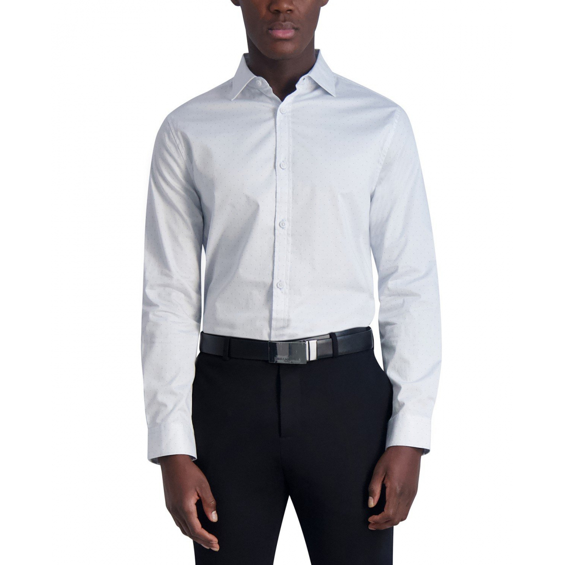 Chemise 'Slim-Fit Dot Woven' pour Hommes