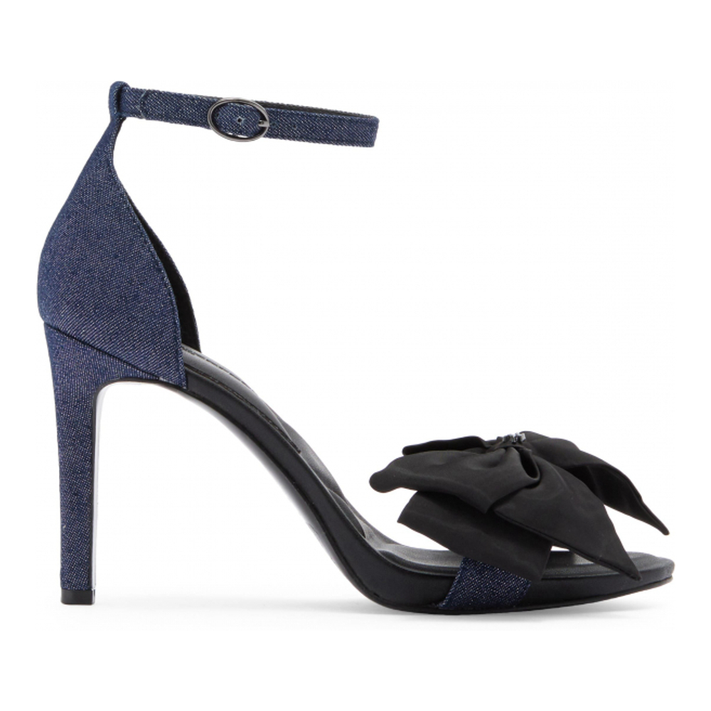 Women's 'Kenz Rhinestone Bow' High Heel Sandals