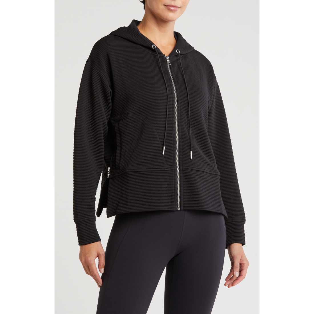 Sweatshirt à capuche  'Tech Ottoman Full Zip' pour Femmes