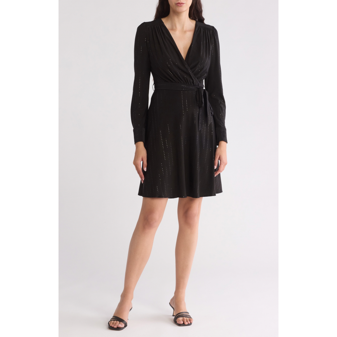 Robe à manches longues 'Heatset Foil Dot' pour Femmes
