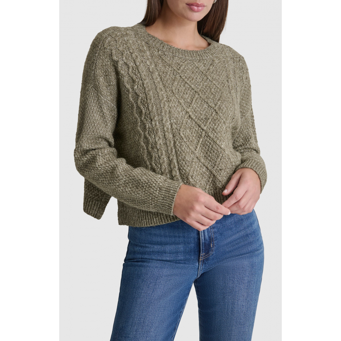 Pull 'Diamond Cable Stitch' pour Femmes