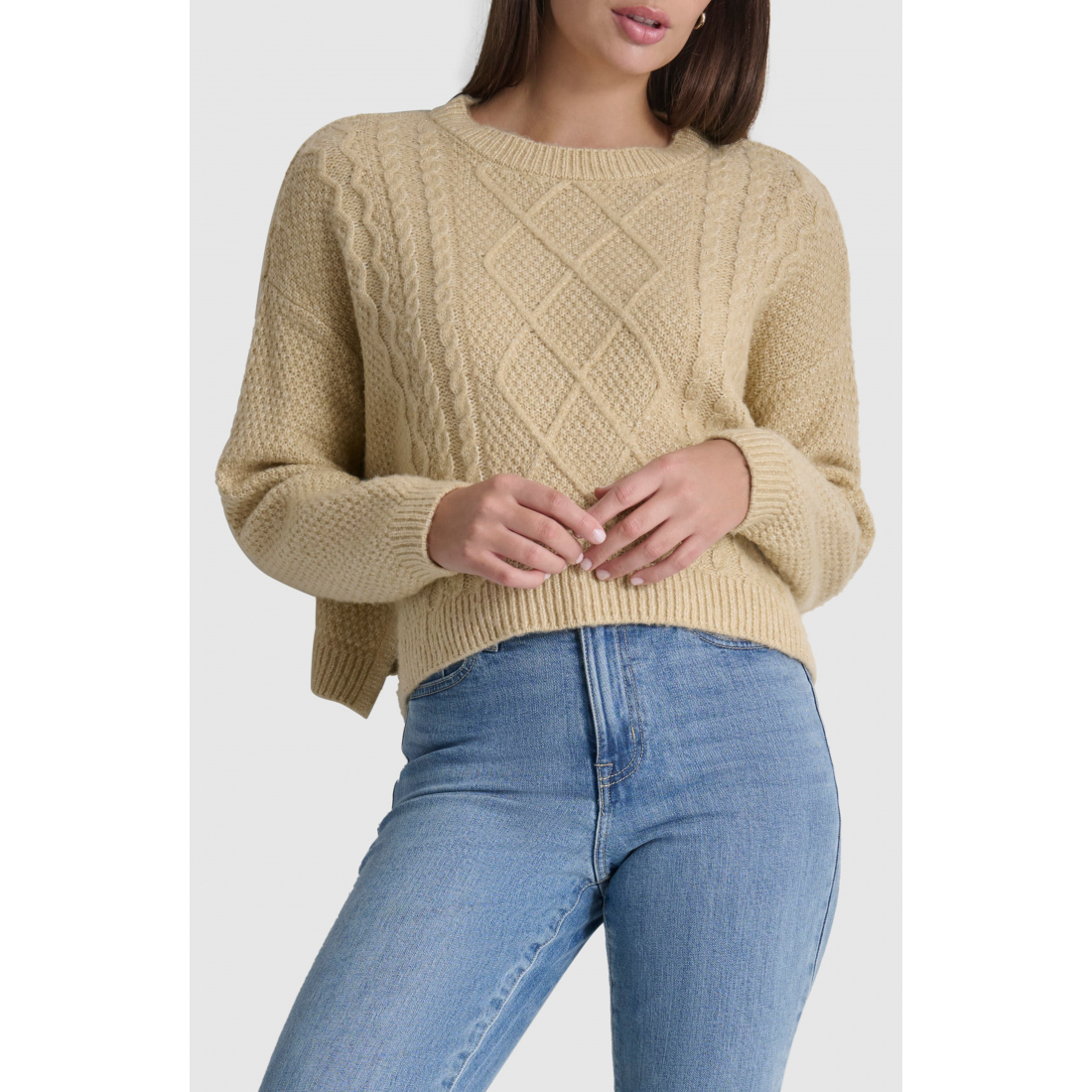 Pull 'Diamond Cable Stitch' pour Femmes