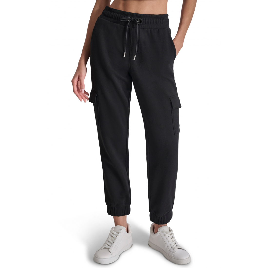 Jogging 'Embroidered Logo Slim Fit Cargo' pour Femmes