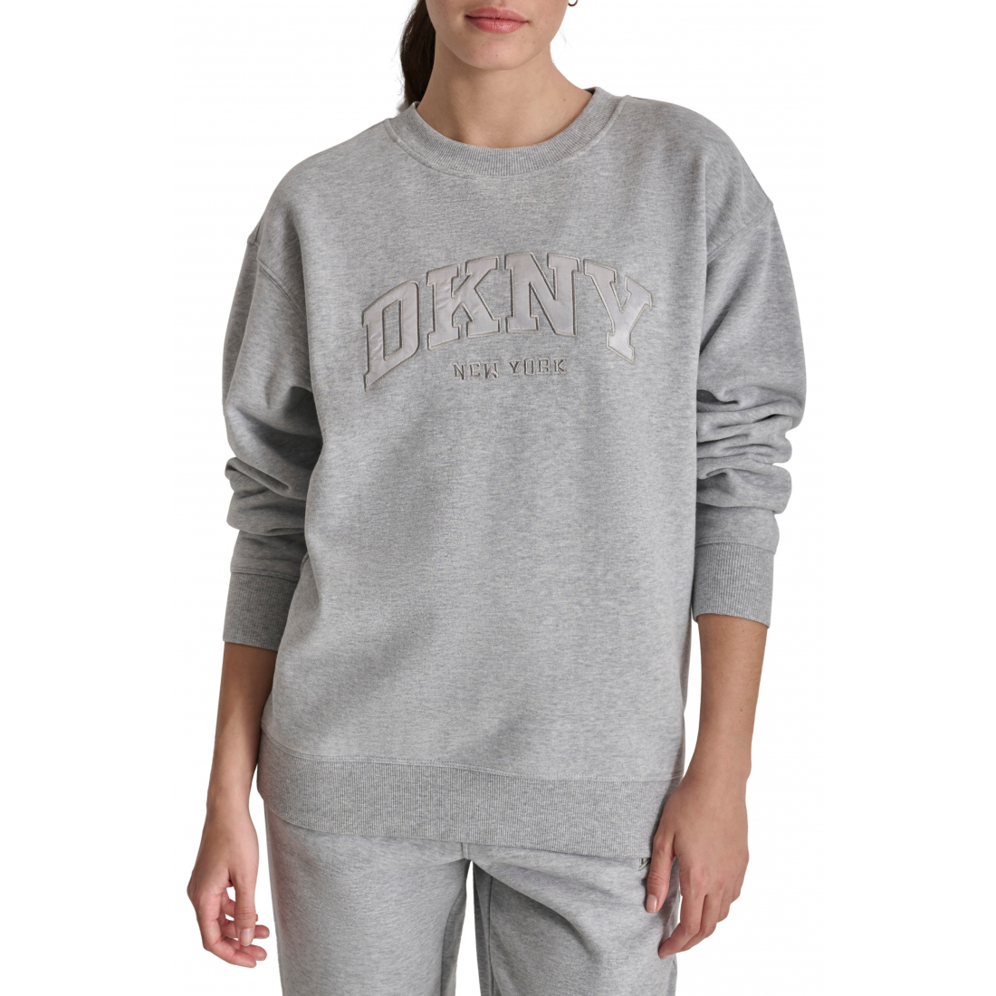 Sweatshirt 'Varsity Satin Logo' pour Femmes