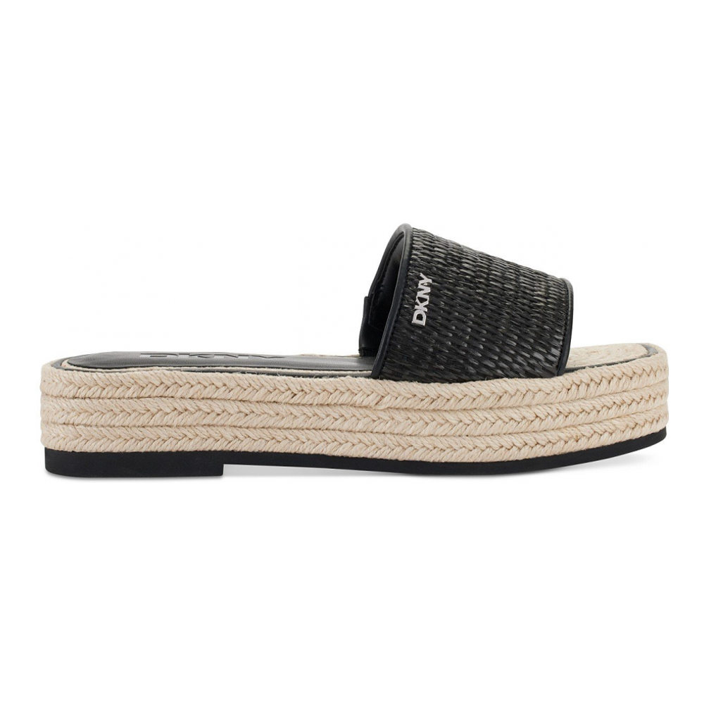 Women's 'Fiorella Platform Slide' Flat Sandals