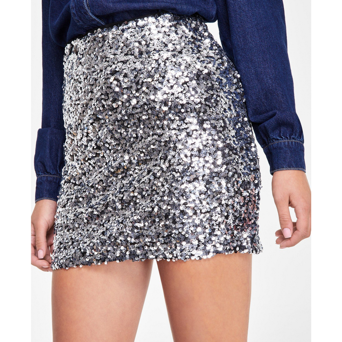 Mini Jupe 'Sequin Embellished' pour Femmes