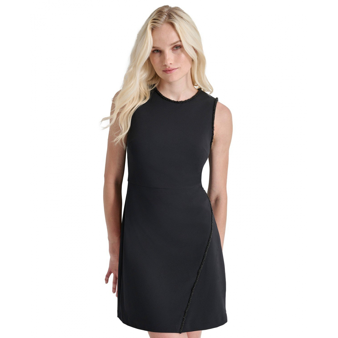 Robe sans manches 'Jewel-Neck Sheath' pour Femmes