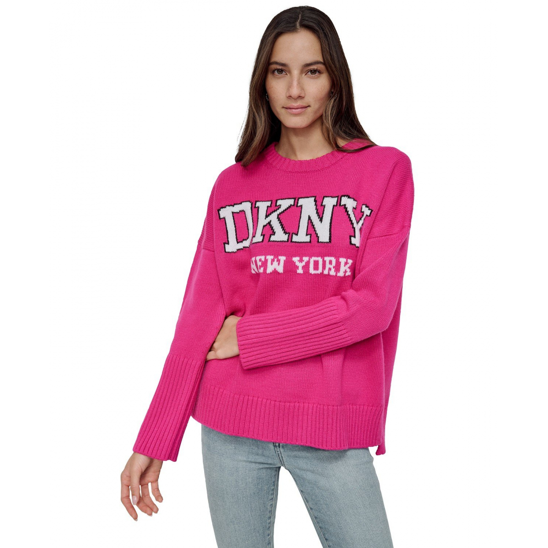 Pull 'Varsity Logo Crewneck' pour Femmes