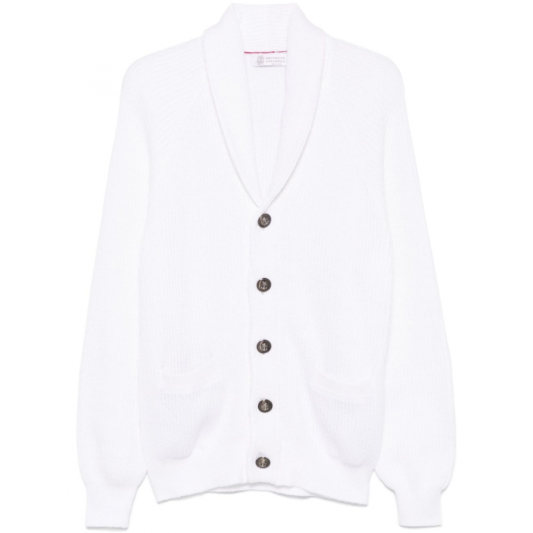 'Ribbed' Strickjacke für Herren