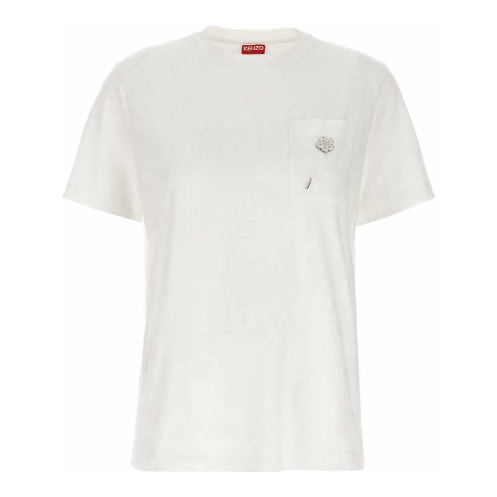 T-shirt 'Logo Pin' pour Femmes