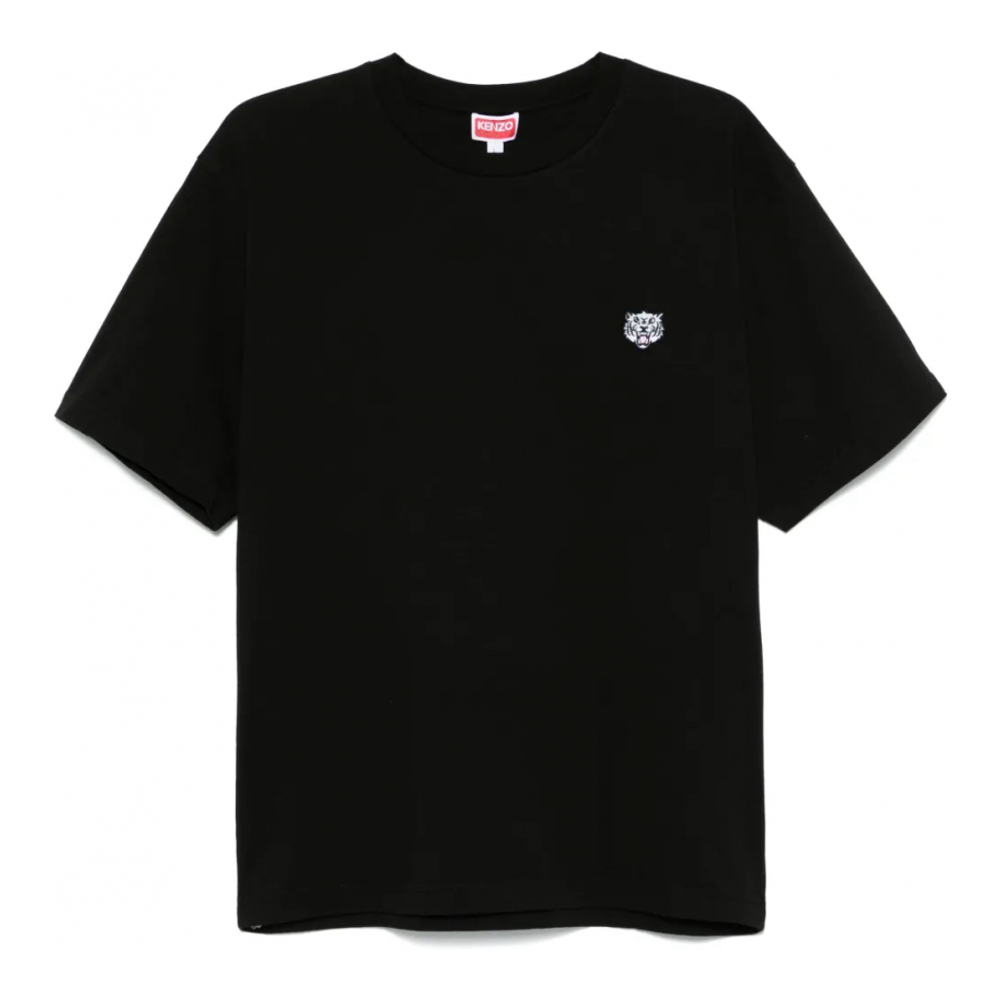 Men's 'Lucky Tiger Embroidered' T-Shirt