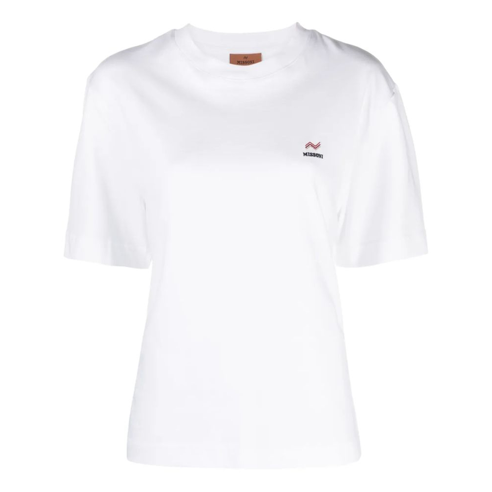T-shirt 'Logo-Embroidered' pour Femmes