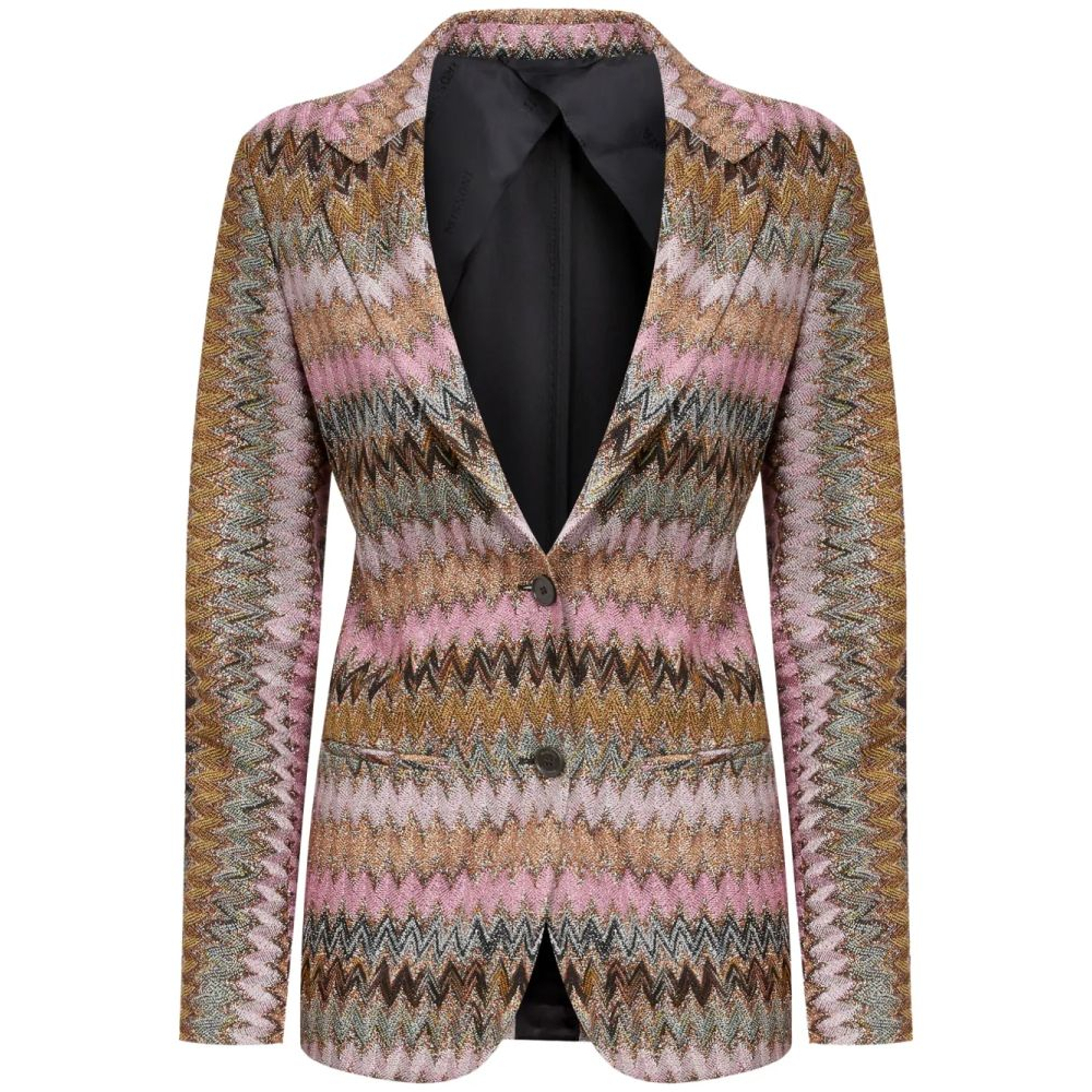 Blazer 'Chevron-Knit' pour Femmes