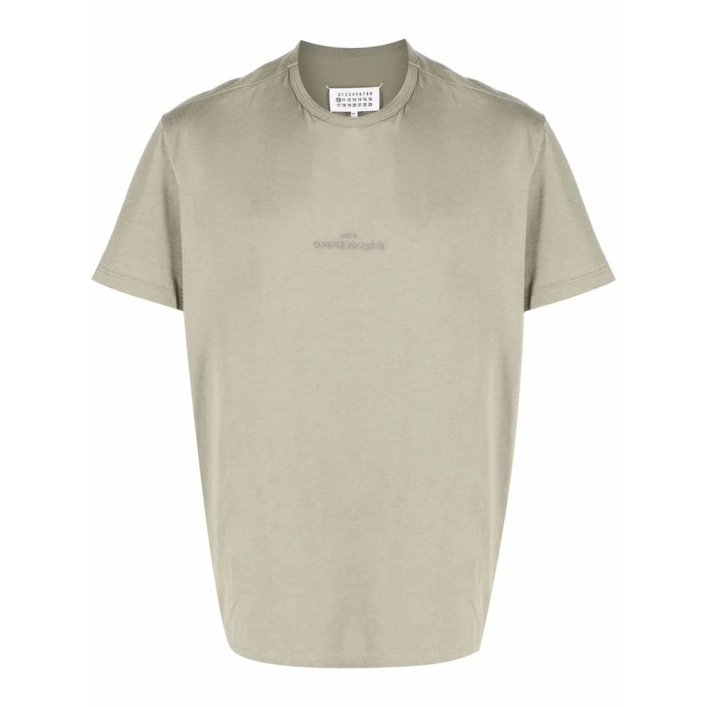 T-shirt 'Logo-Embroidered' pour Hommes