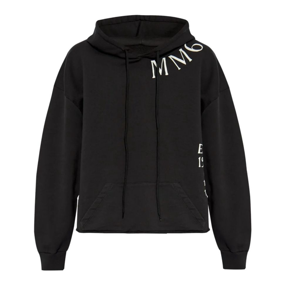 Sweatshirt à capuche  'Logo-Print' pour Femmes