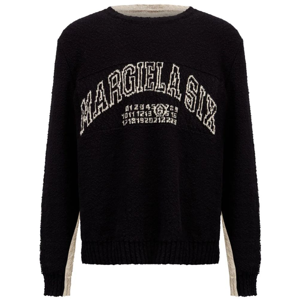 Men's 'Numbers-Motif' Sweater