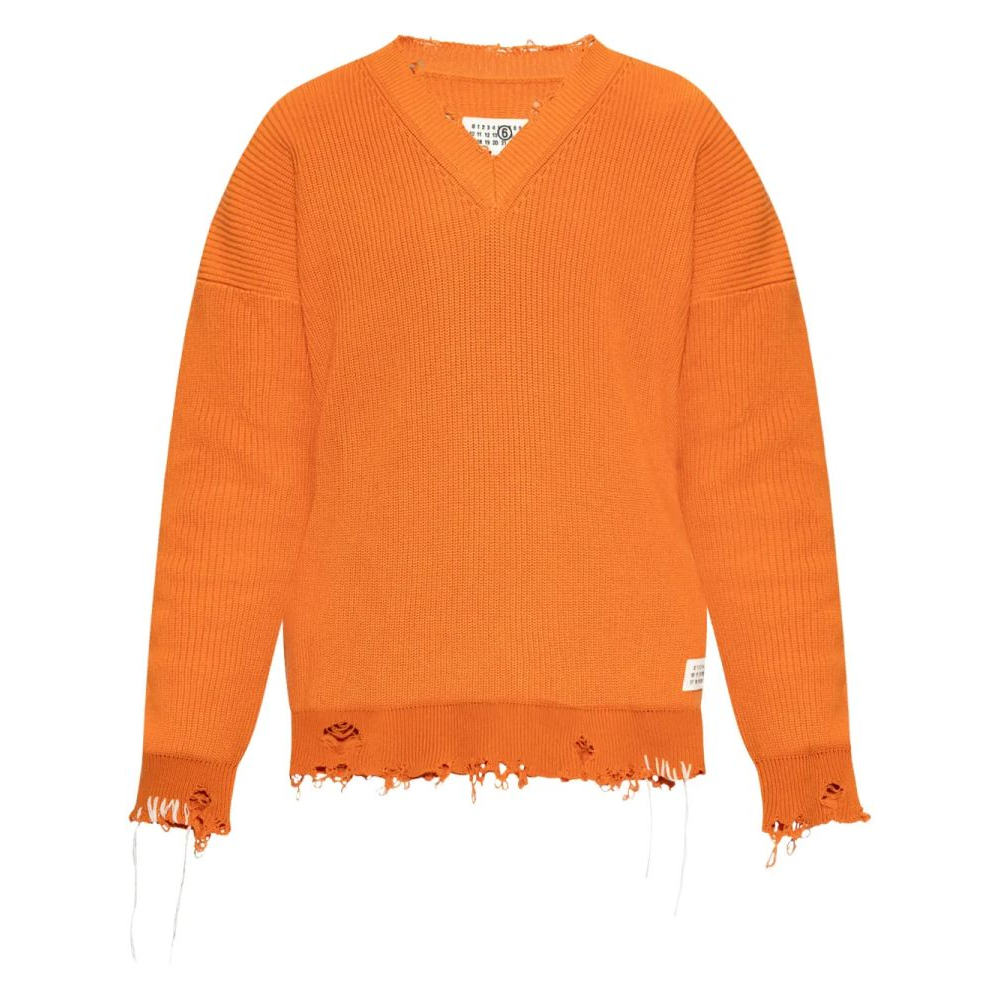 Men's 'Numbers-Motif' Sweater