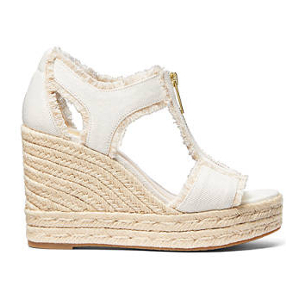 Women's 'Berkley Mid Fringed' Wedge Sandals