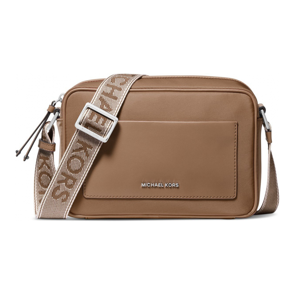 Women's 'Logo Large Nylon with Webbing Strap' Crossbody Bag