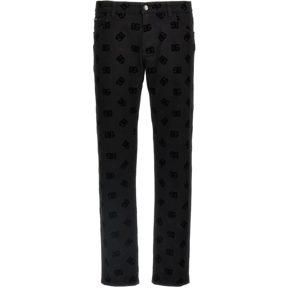 Jeans 'Logo-Embossed' pour Hommes