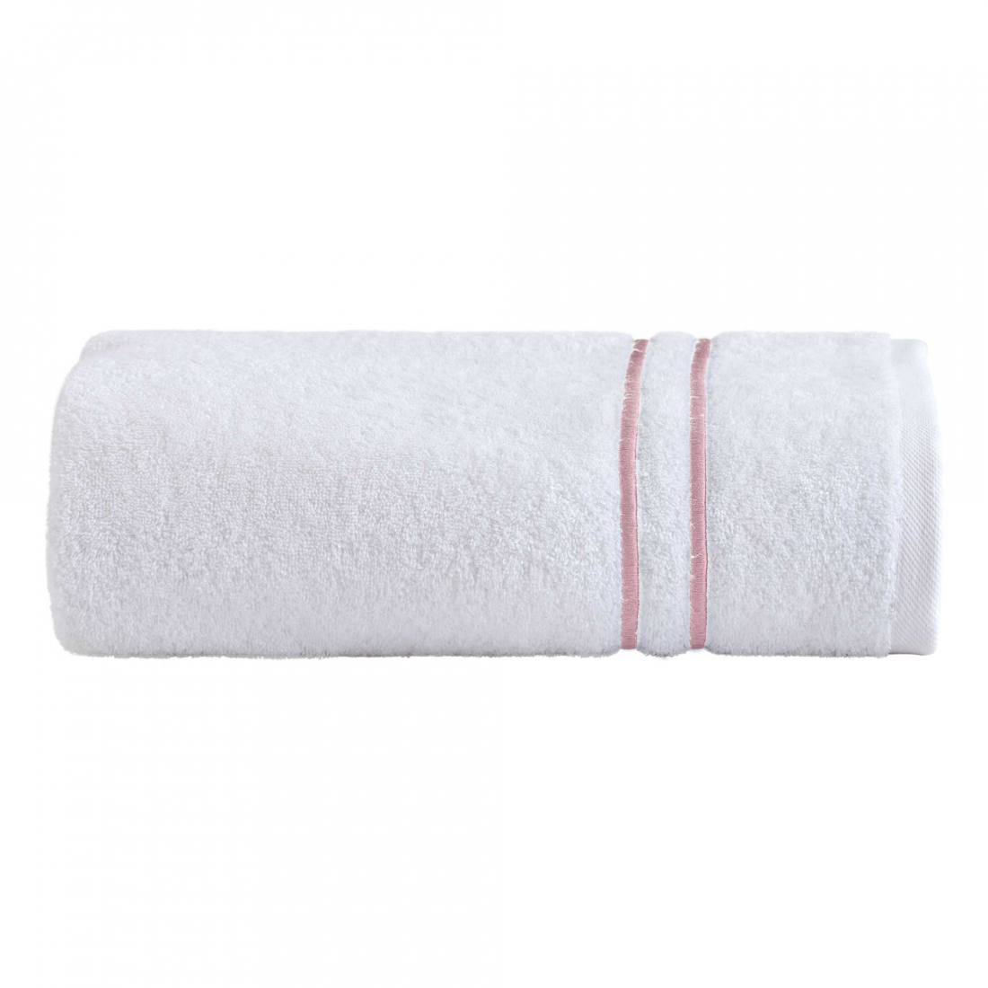Double Shower Towel, White/Incense