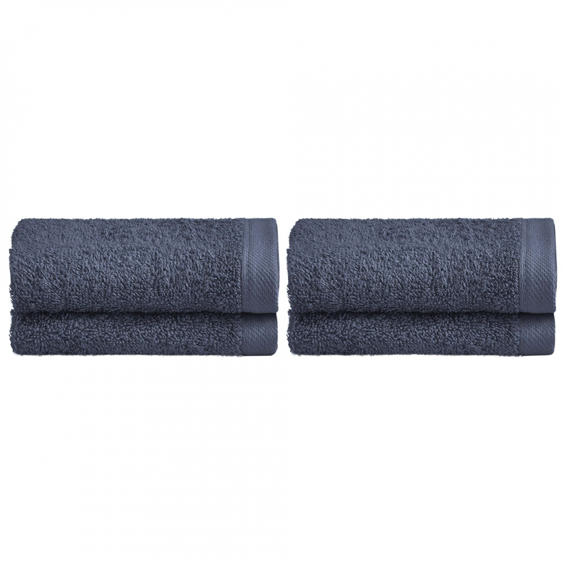 Elisa 4 Washcloths, Blue