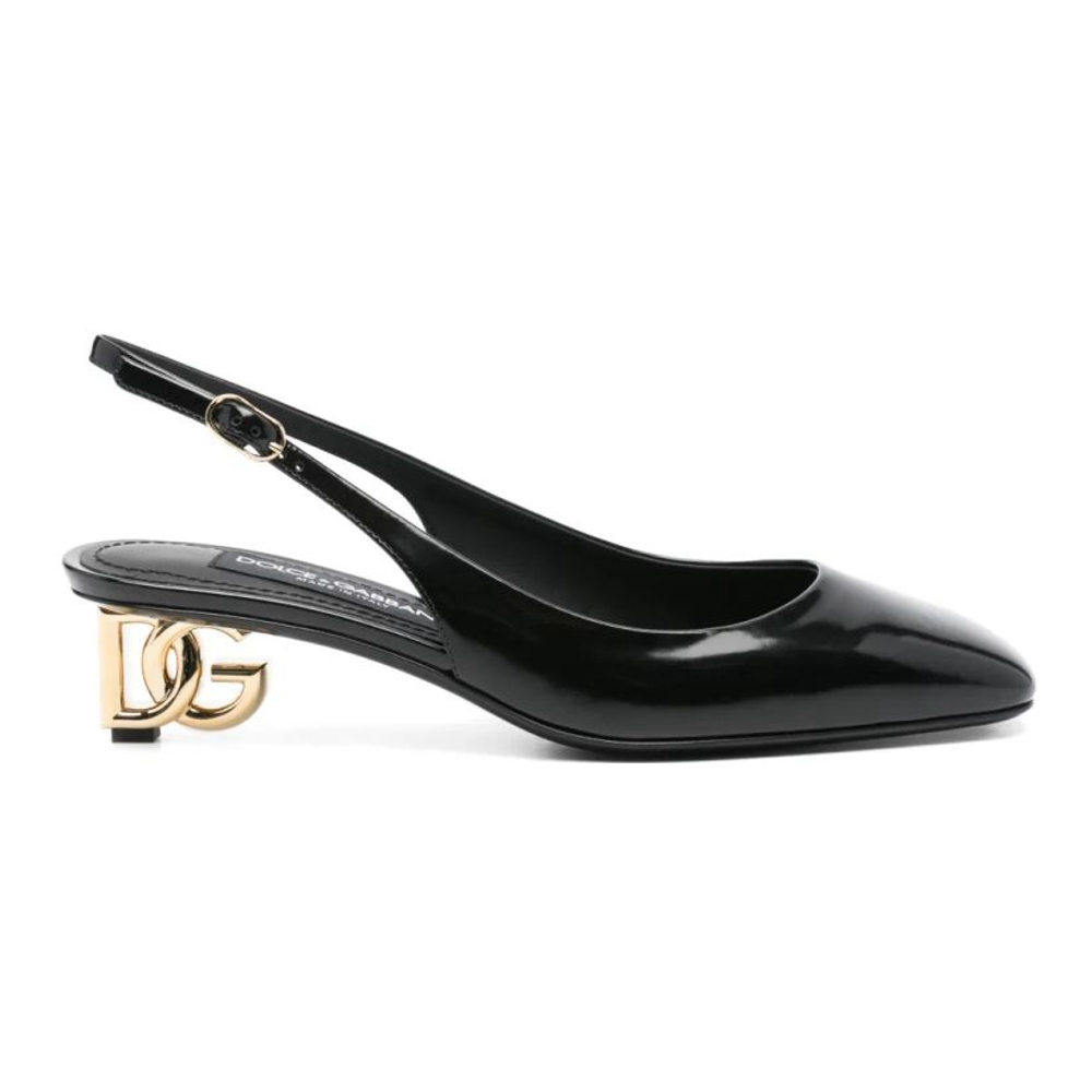 Escarpins à bride 'Logo-Heel' pour Femmes