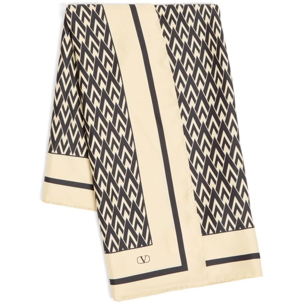 'Toute La V' Halstuch aus Seide für Damen