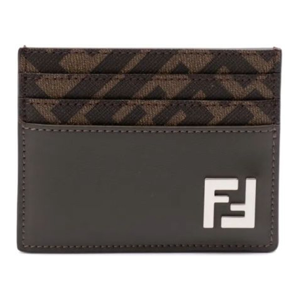 Men's 'FF Logo-Plaque' Card Holder