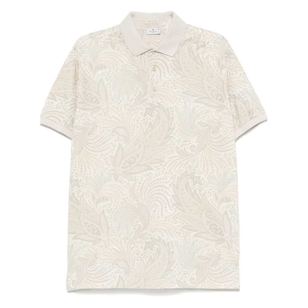 Polo 'Paisley-Print' pour Hommes