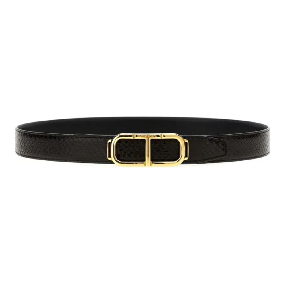 Ceinture 'T-Logo' pour Hommes