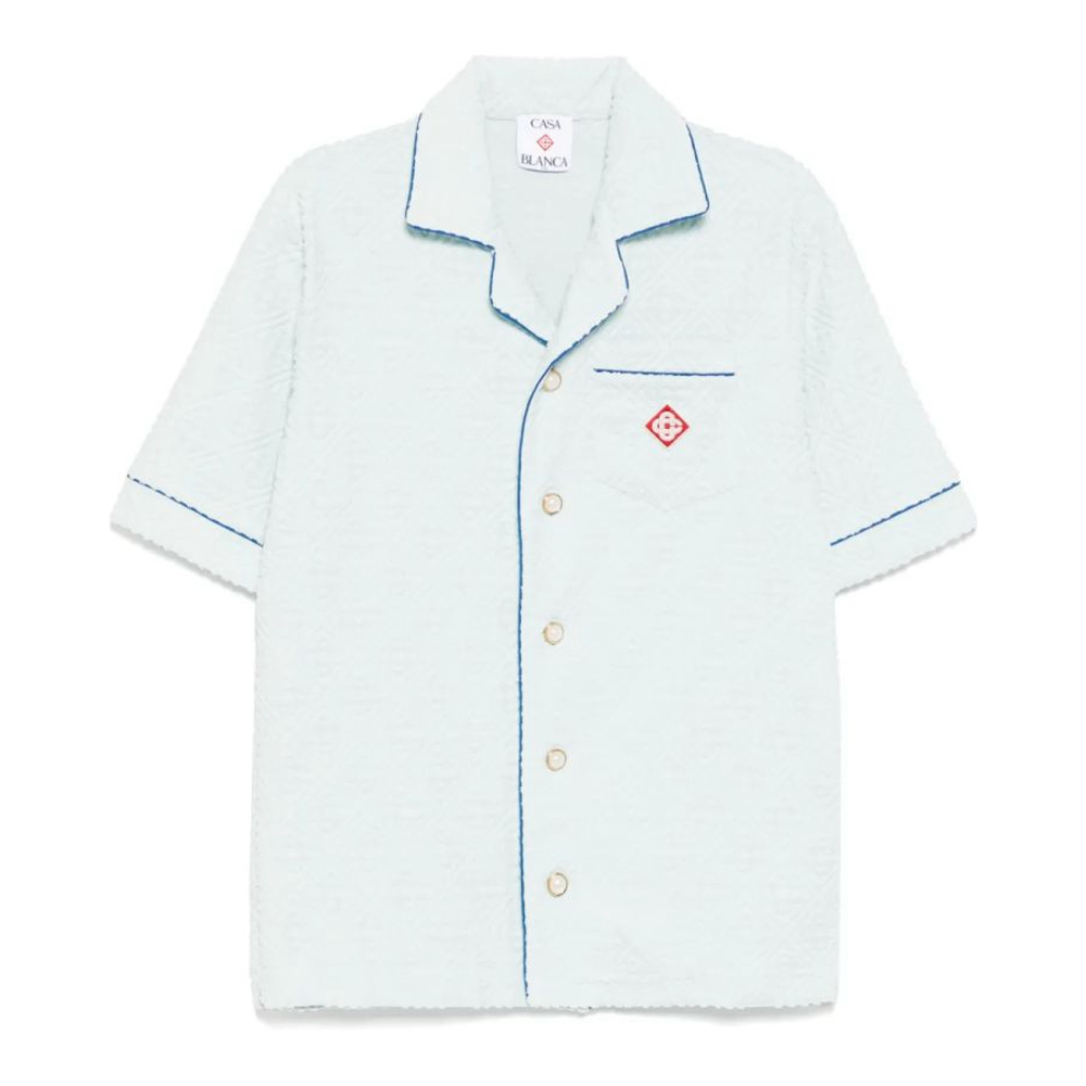 Men's 'Monogram Towelling' Short sleeve shirt