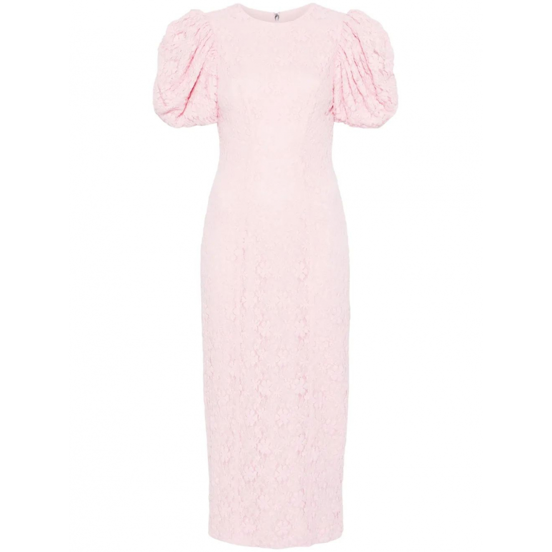 Robe Midi 'Lace Fitted' pour Femmes