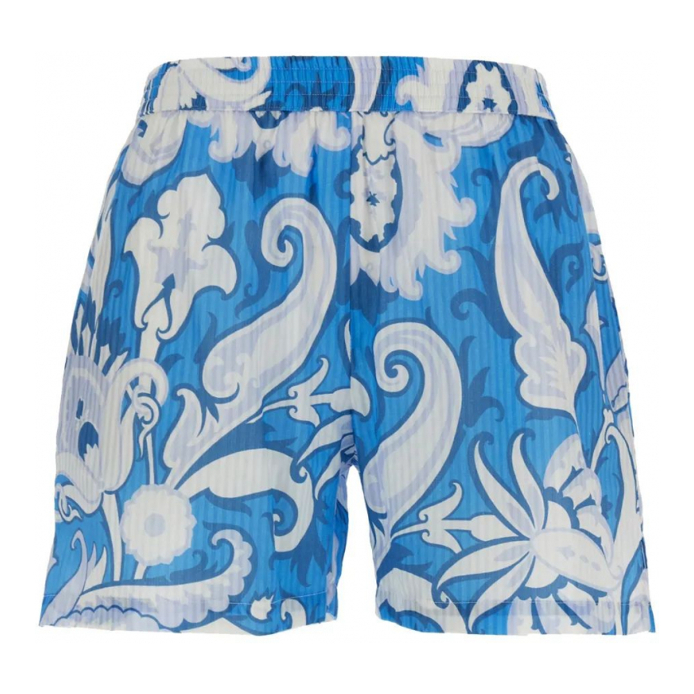 Short 'Paisley-Print' pour Femmes