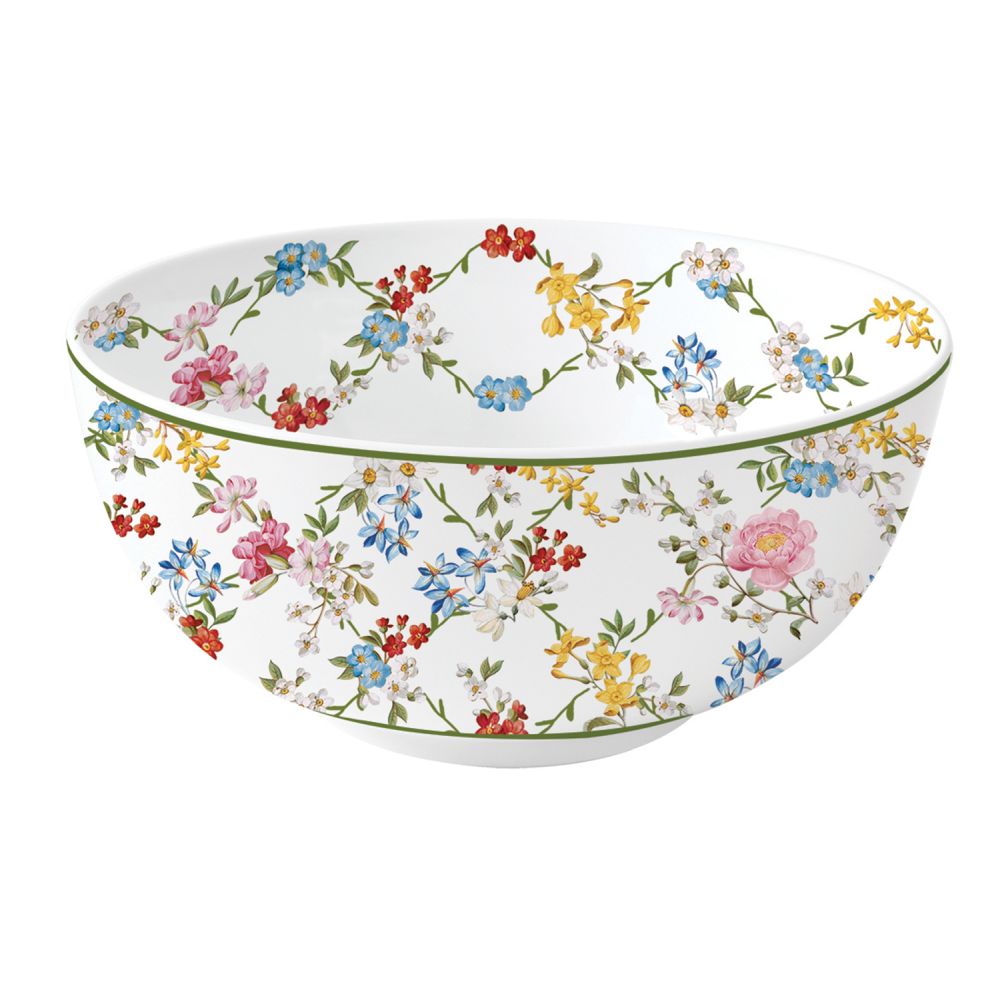 Set Aus 4 Porzellanschalen Ø 15 cm Garden Treams