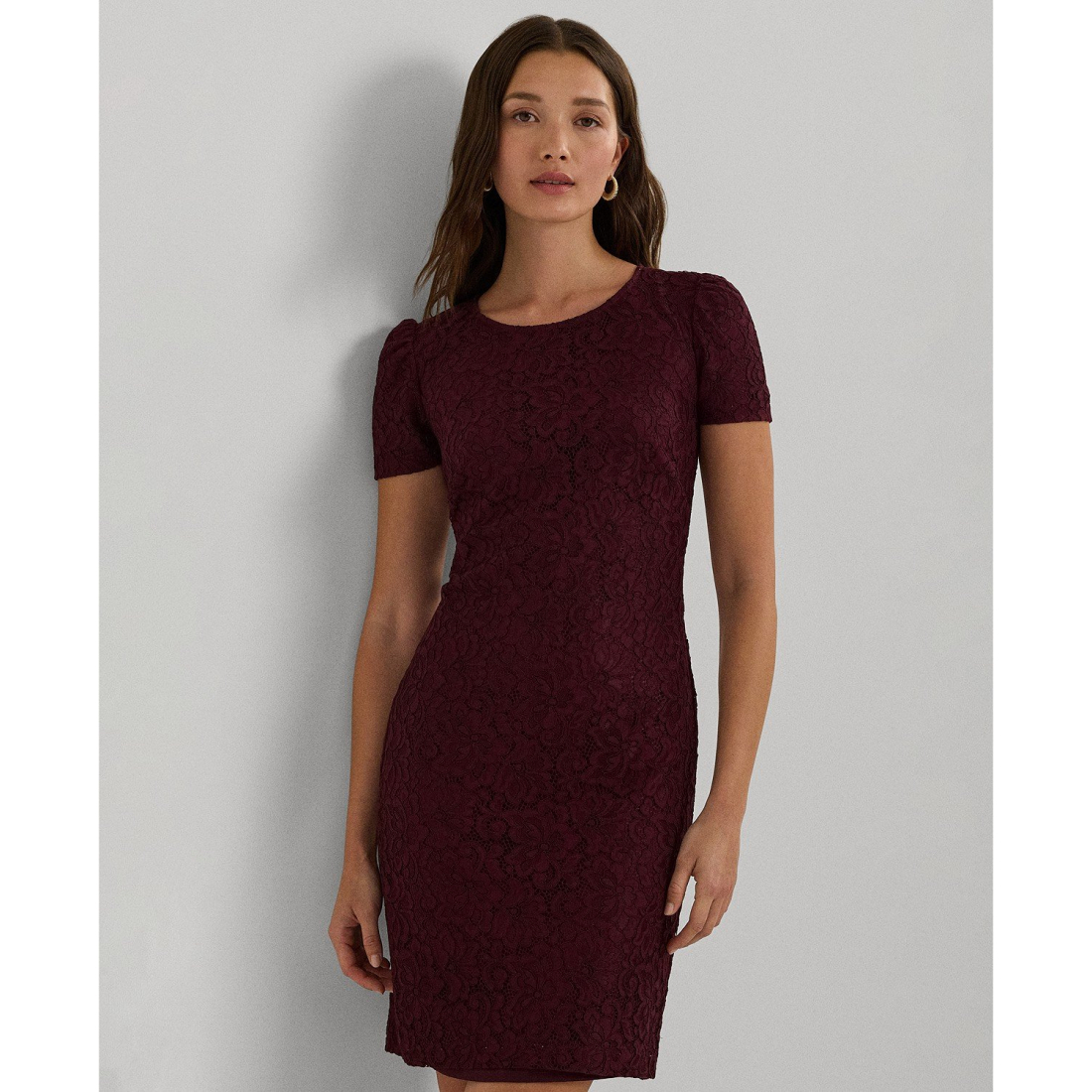 Robe fourreau 'Slim-Fit Cap-Sleeve Cocktail' pour Femmes