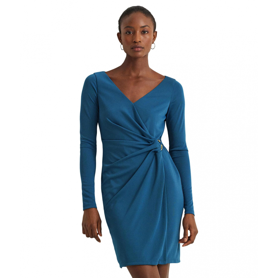 Robe de cocktail 'Ring-Trim Stretch Jersey' pour Femmes