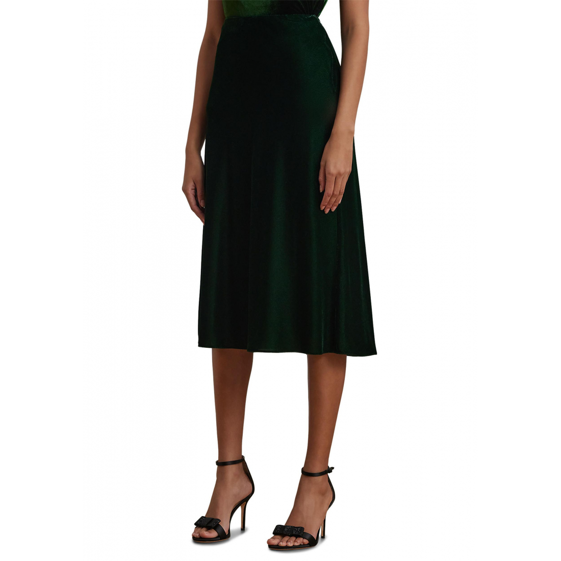 Women's 'Velvet' A-line Skirt